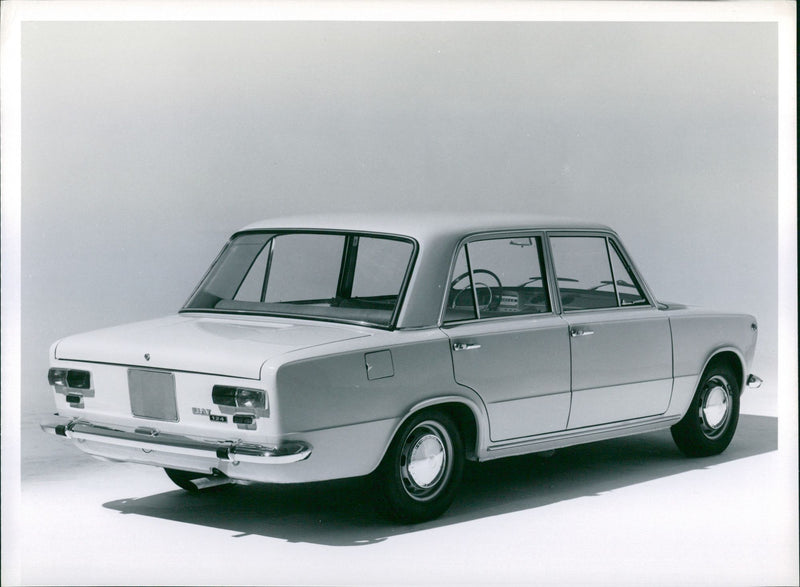 1966 Fiat 124 - Vintage Photograph