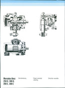 Mercedes-Benz 250 D, 300 D, 260 E and 300 E - Vintage Photograph