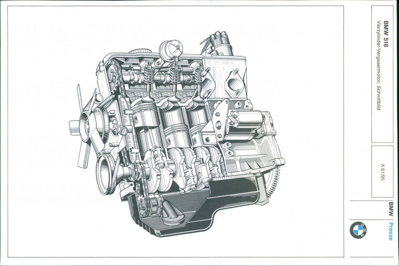 BMW 518 - Vintage Photograph