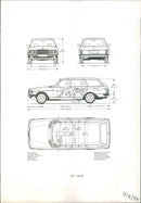 Mercedes Benz 123 T Kombi - Vintage Photograph