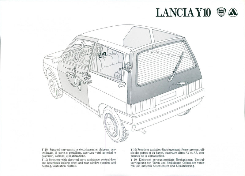 Lancia Y10 - Vintage Photograph