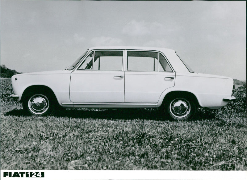 1966 Fiat 124 - Vintage Photograph