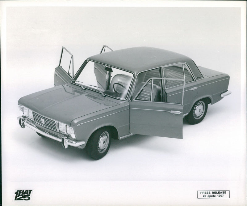 1967 Fiat 125 - Vintage Photograph