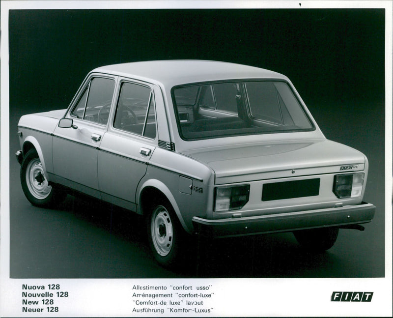 Fiat 128 - Vintage Photograph