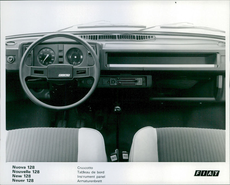 Fiat 128 - Vintage Photograph