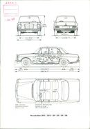Mercedes-Benz 200 D / 220 D / 200 / 220 / 230 / 250 - Vintage Photograph