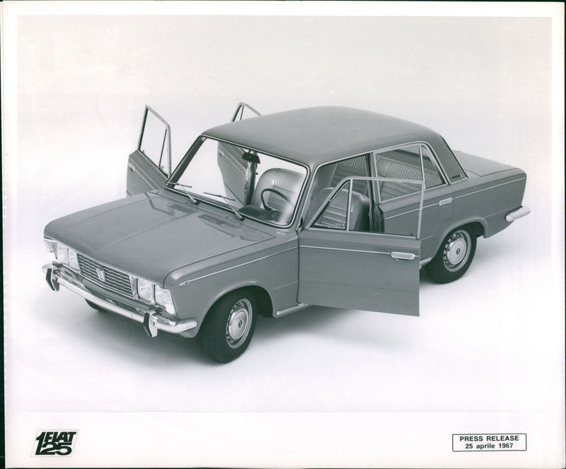 1967 Fiat 125 - Vintage Photograph