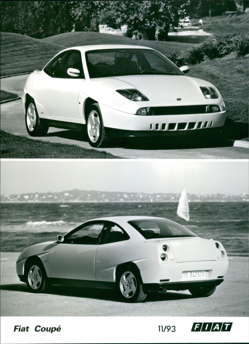 Fiat Coupe - Vintage Photograph