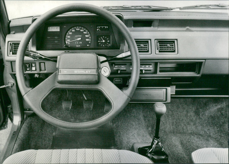 Toyota Starlet 84 - Vintage Photograph