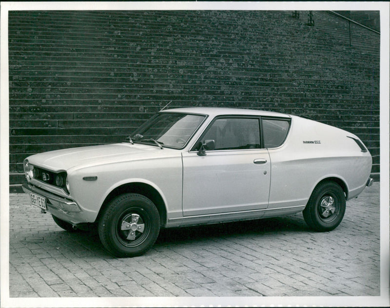 Datsun Cherry Coupe 1974. - Vintage Photograph