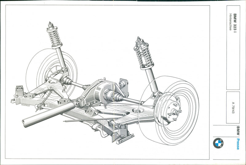 BMW 323i - Vintage Photograph