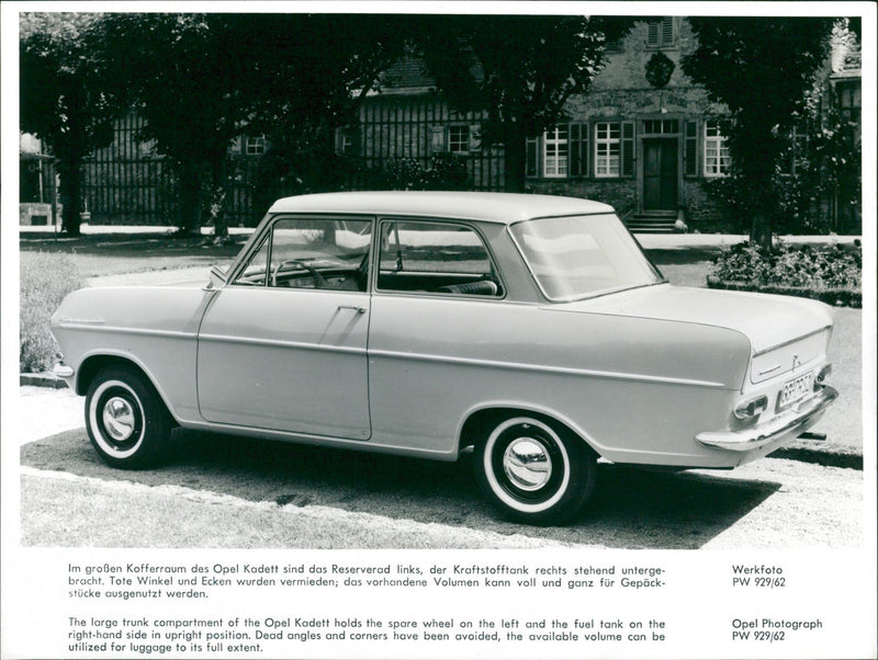 1962 Opel Kadett - Vintage Photograph