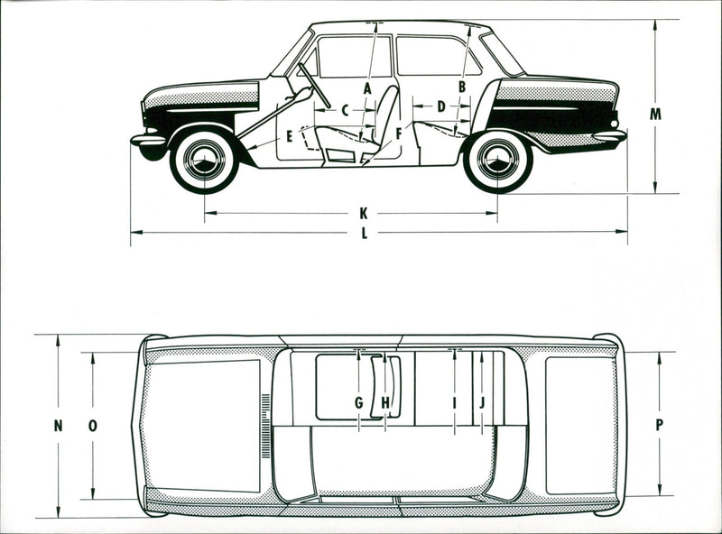 1962 Opel Kadett - Vintage Photograph