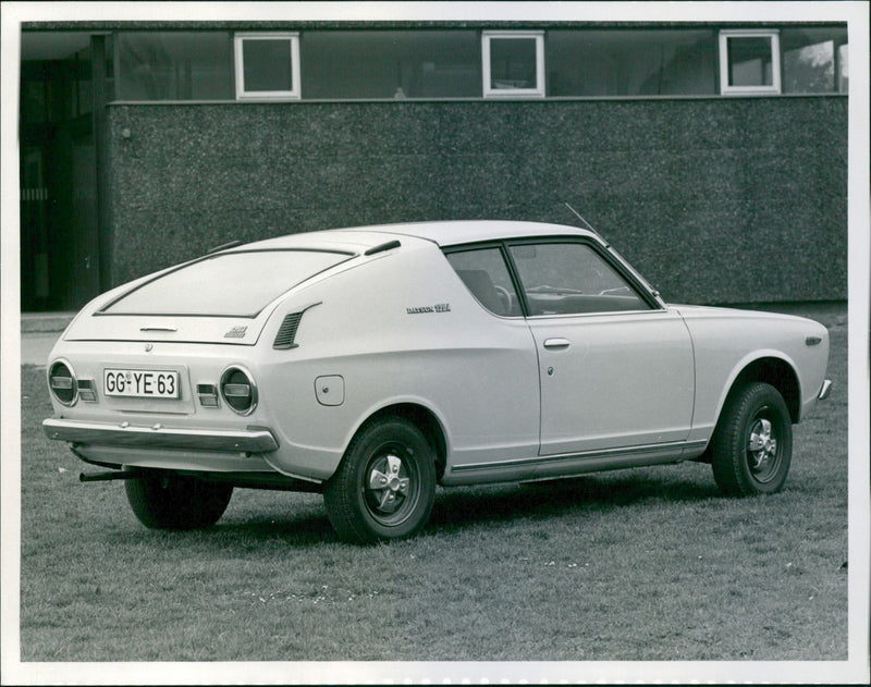 Datsun Cherry Coupe. - Vintage Photograph