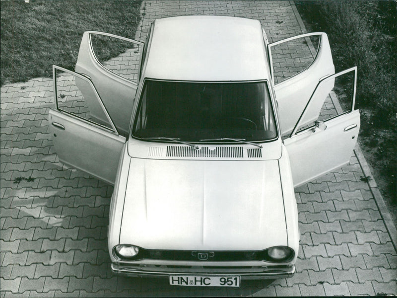 Datsun Cherry. - Vintage Photograph