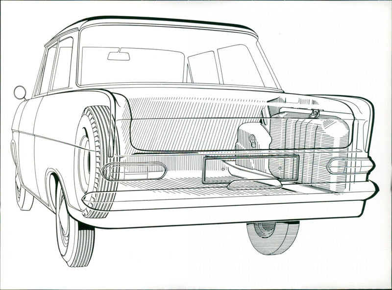 1962 Opel Kadett - Vintage Photograph