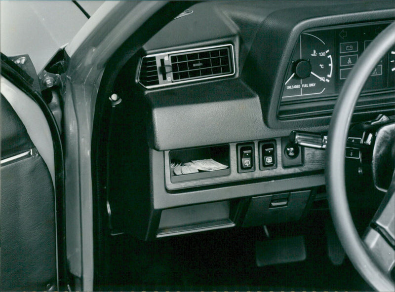 Mazda 323
Sedan Interior - Vintage Photograph
