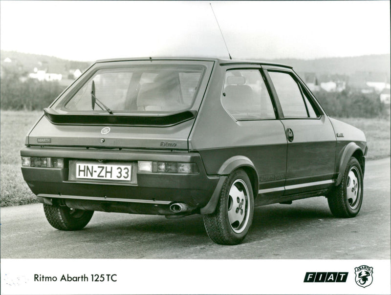 1982 Fiat Ritmo Abarth 125 TC - Vintage Photograph