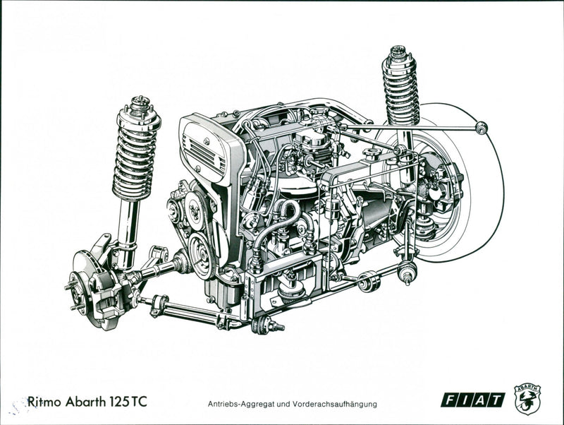 1982 Fiat Ritmo Abarth 125 TC - Vintage Photograph