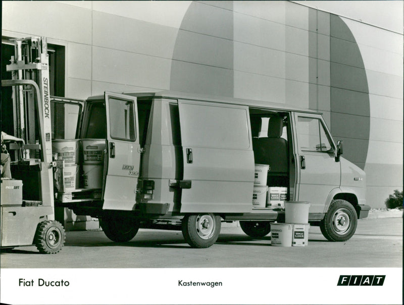 Fiat Ducato panel van - Vintage Photograph