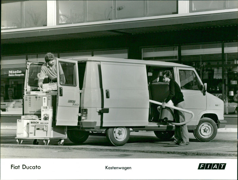 Fiat Ducato panel van - Vintage Photograph