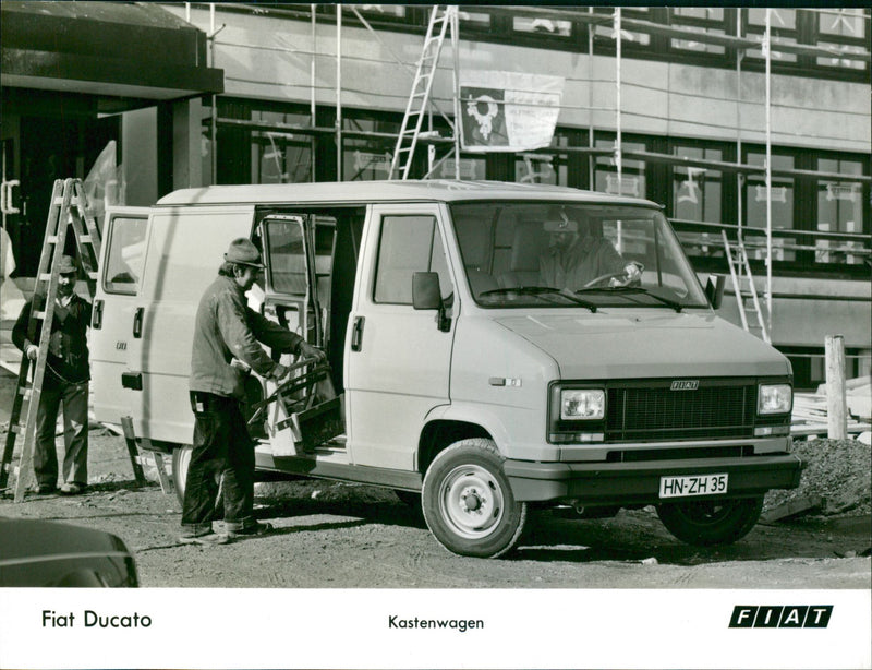 Fiat Ducato panel van - Vintage Photograph