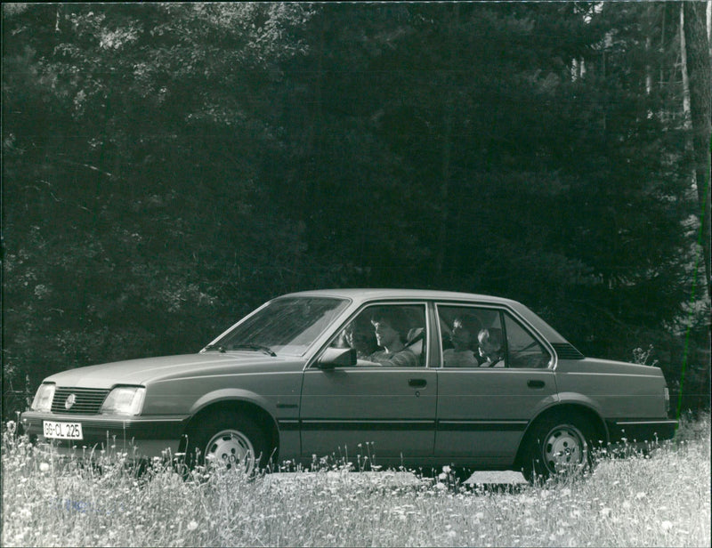 1981 Opel Ascona - Vintage Photograph