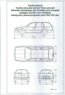 Toyota Carina II Estate Sedan - Vintage Photograph