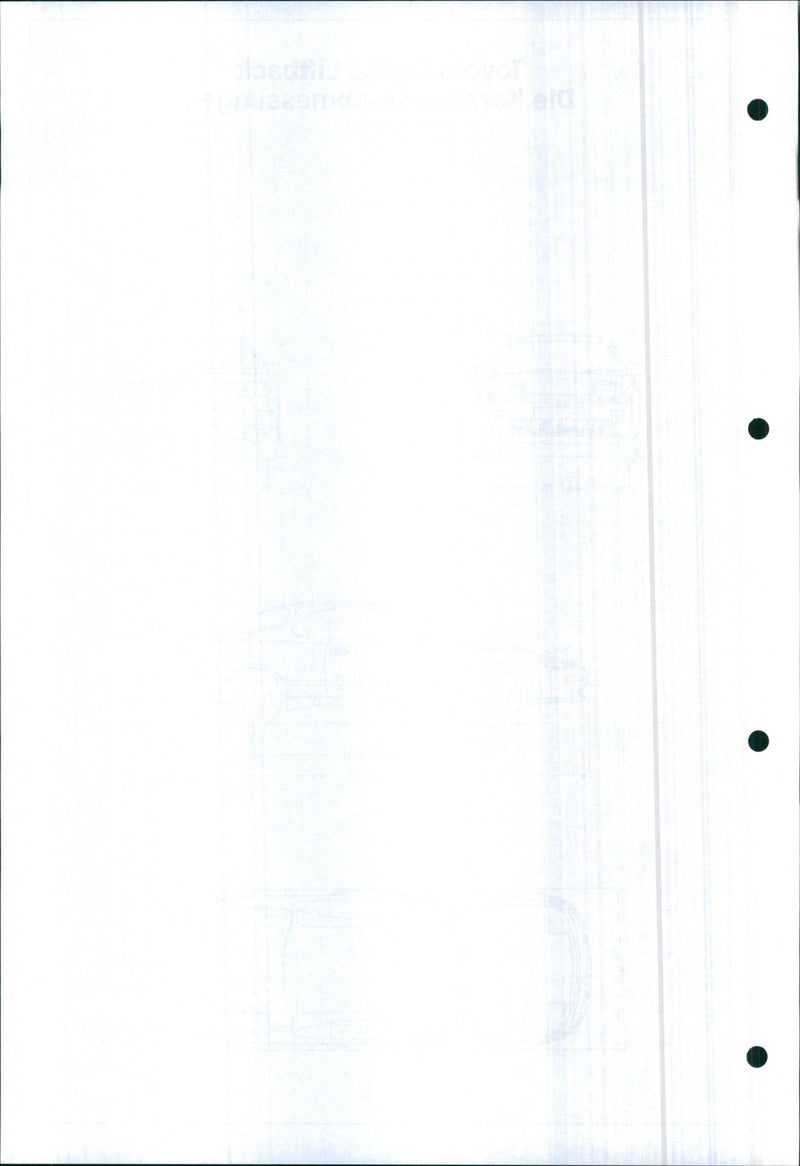 1989 Toyota Celica Liftback - Vintage Photograph