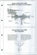 1989 Toyota Celica Turbo 4WD - Vintage Photograph