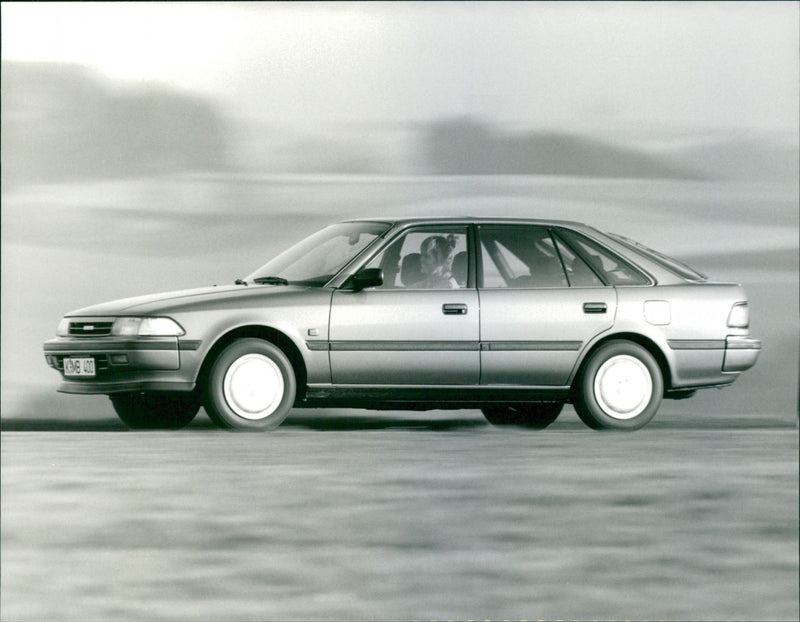 1990 Toyota Carina Liftback - Vintage Photograph