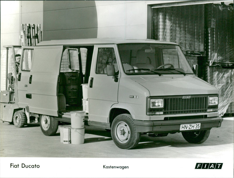 Fiat Ducato panel van - Vintage Photograph