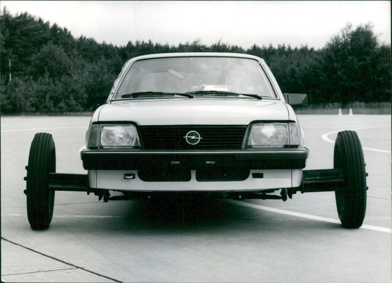 1981 Opel Ascona - Vintage Photograph