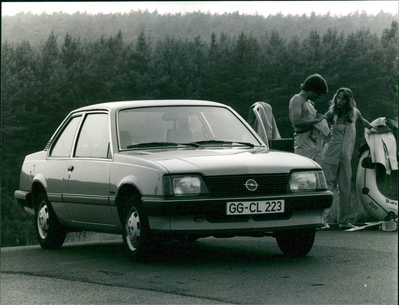 1981 Opel Ascona - Vintage Photograph