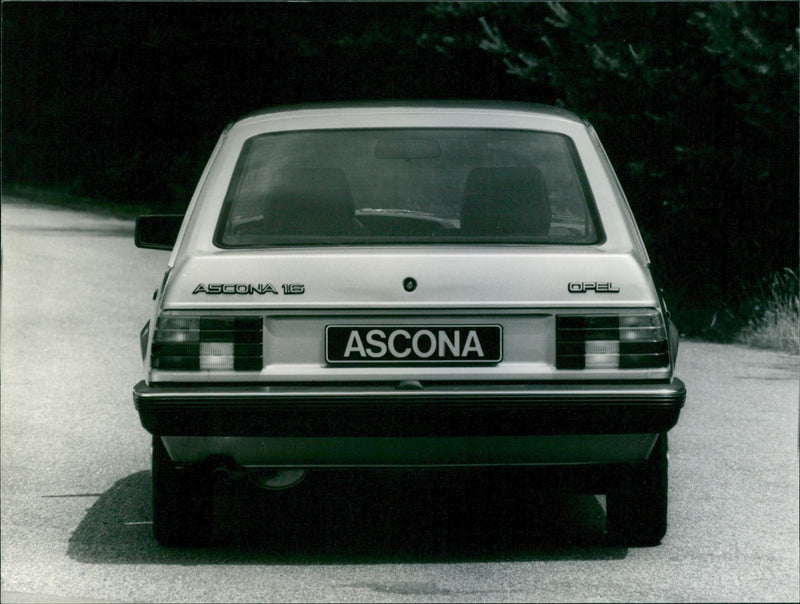1981 Opel Ascona - Vintage Photograph