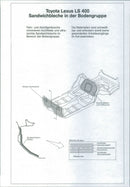 Toyota Lexus LS 400 - Vintage Photograph