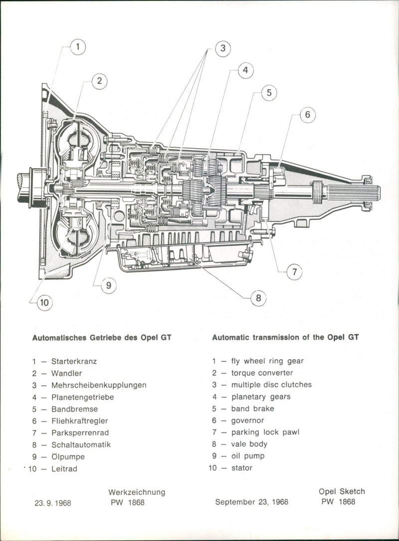 Opel GT - Vintage Photograph