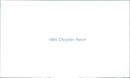 Chrysler 1995 - Vintage Photograph