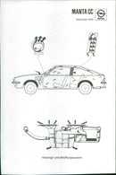 1978 Opel Manta CC - Vintage Photograph