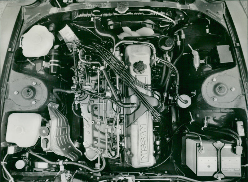 Datsun 280 ZX. - Vintage Photograph