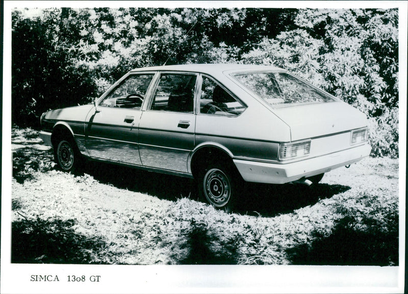 Simca 1308 GT - Vintage Photograph