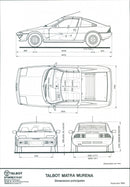 Talbot Matra Murena 1980 - Vintage Photograph