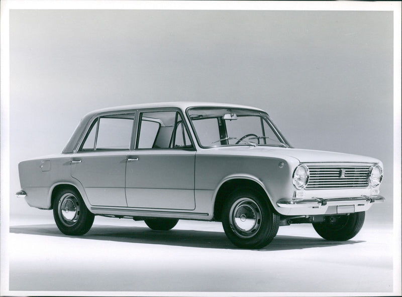 1966 Fiat 124 - Vintage Photograph