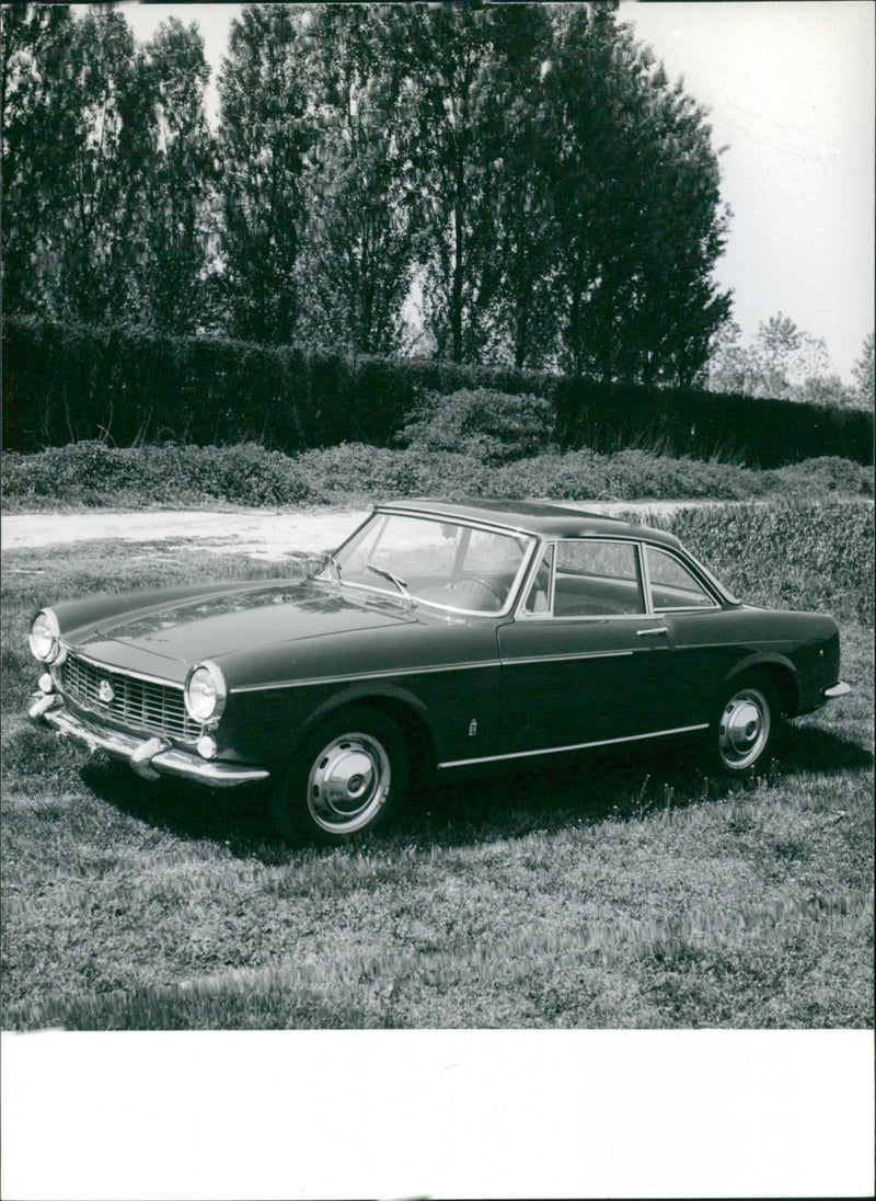 1965 Fiat 1500 Coupe by Pininfarina - Vintage Photograph