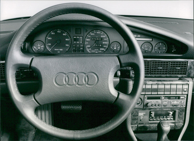 Audi V8. - Vintage Photograph