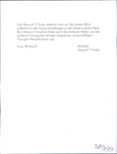 1984 Renault 11 Turbo - Vintage Photograph