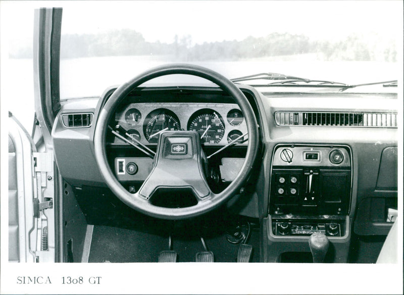 Simca 1308 GT - Vintage Photograph