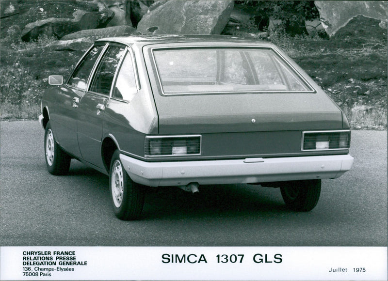 Simca 1307 GLS - Vintage Photograph