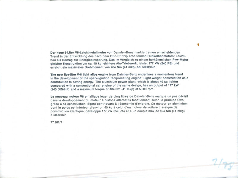 Daimler-Benz - Vintage Photograph