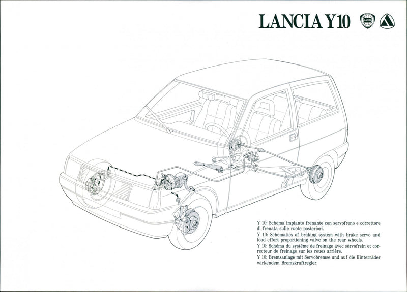 Lancia Y10 - Vintage Photograph